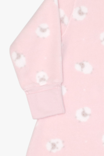 Saco de dormir de soft ovelhinha rosa para beb